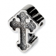 Picture of Sterling Silver Reflections Budded Cross Bead