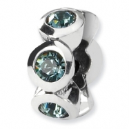 Picture of Sterling Silver Reflections December Swavorski Crystal Birthstone Bead