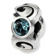 Picture of Sterling Silver Reflections December Swavorski Crystal Birthstone Bead