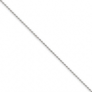 Picture of 14k WG 1mm Solid D/C Spiga Chain