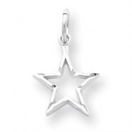Picture of 10k Diamond-cut Flat Back Star Charm