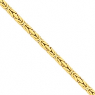 Picture of 14k 6.50mm Byzantine Chain