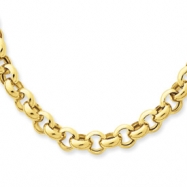 Picture of 14k 18in 6.25mm Polished Fancy Rolo Link Necklace chain
