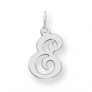 Picture of Sterling Silver Stamped Initial E