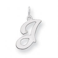 Picture of Sterling Silver Stamped Initial J