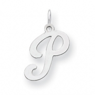 Picture of Sterling Silver Stamped Initial P