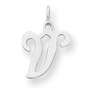 Picture of Sterling Silver Stamped Initial V