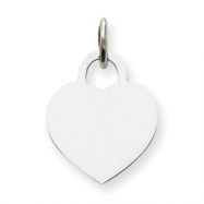 Picture of 14k White Gold Small Engraveable Heart