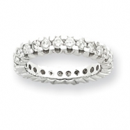 Picture of 14k White Gold VS Diamond eternity band