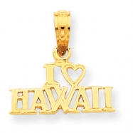 Picture of 14k I Heart Hawaii Pendant
