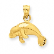 Picture of 14K Manatee Pendant