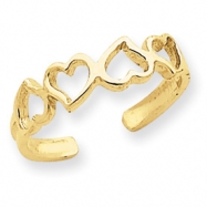Picture of 14K Heart Toe Ring