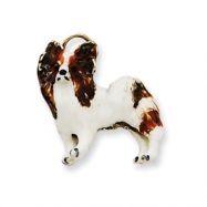Picture of Silver Enamel Papillon Charm