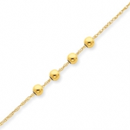 Picture of 14k w/ 4, 4mm Bead Necklace chain