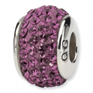 Picture of Sterling Silver Reflections February Full Swavorski Crystal Bead