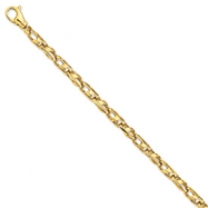 Picture of 14k 5.25mm Fancy Link Chain bracelet