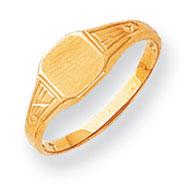 Picture of 14K Gold Child's Signet Ring
