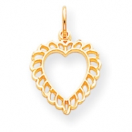 Picture of 10k Heart Charm