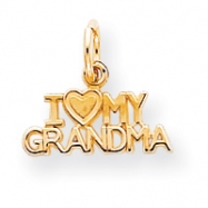 Picture of 10k I Love My Grandma Charm