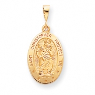 Picture of 10k ST. CHRISTOPHER MEDAL