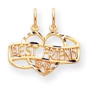 Picture of 10k BEST FRIEND BREAK APART CHARM