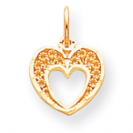 Picture of 10k Heart Charm