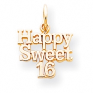 Picture of 10k HAPPY SWEET 16 CHARM