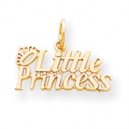 Picture of 10k Little Princess with Crown Charm