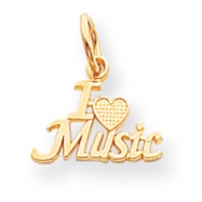 Picture of 10k Talking - I Love Music Charm