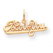 Picture of 10k I Love You Charm
