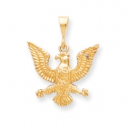 Picture of 10k Solid Polished Spread Eagle Charm