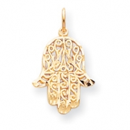 Picture of 10k Filigree Chamseh Charm