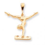 Picture of 10k Solid Gymnast Charm