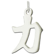 Picture of Sterling Silver "Power" Kanji Chinese Symbol Charm