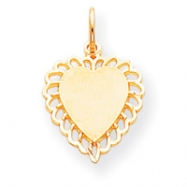 Picture of 10k Heart Charm