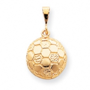 Picture of 10k SOCCER BALL CHARM