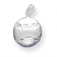 Picture of Sterling Silver Baseball Charm