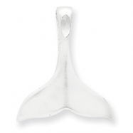 Picture of Sterling Silver Whale Tail Pendant