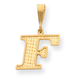 Picture of 14k Initial F Charm