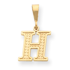 Picture of 14k Initial H Charm