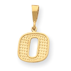Picture of 14k Initial O Charm