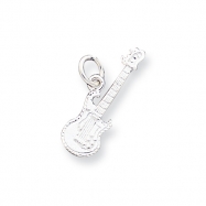 Picture of Sterling Silver Electric Guitar Charm