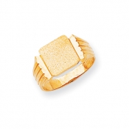 Picture of 14k Men's Signet Ring