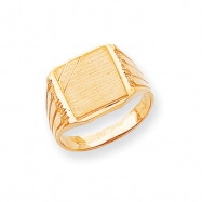 Picture of 14k Men's Signet Ring