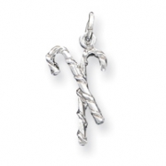 Picture of Sterling Silver Candy Canes Charm