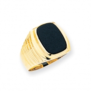 Picture of 14k Mens Onyx Ring