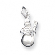 Picture of Sterling Silver Snowman Charm