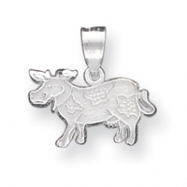 Picture of Sterling Silver Cow Charm