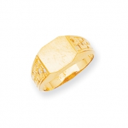 Picture of 14k Men's Signet Ring