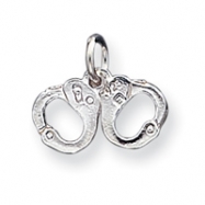 Picture of Sterling Silver Handcuffs Charm